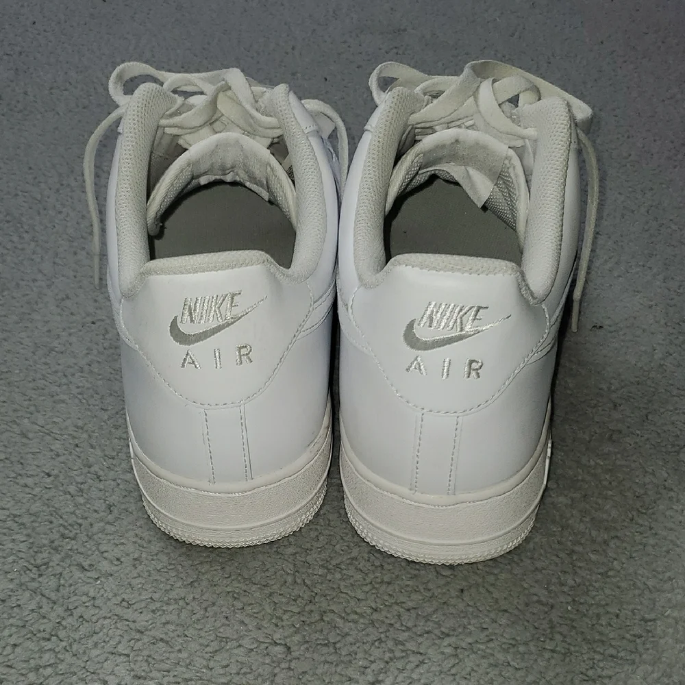 Nike Air Forcd 1 Men's White Sneakers Size 15